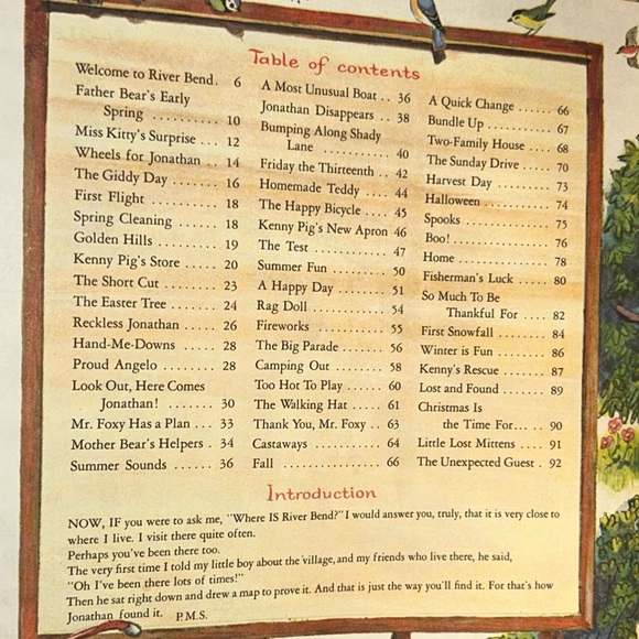 The Golden Story Book of River Bend By Patricia M. Scarry, Hardcover, 1969 - Picture 2 of 16